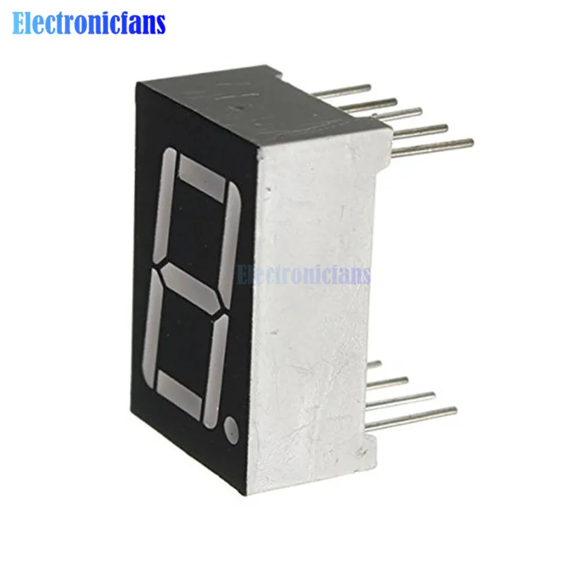 0.56inch LED display 7 Segment 1 Bit/2 Bit/3 Bit/4 Bit Digit Tube Red Common Cathode / Anode Digital 0.56 inch led 7segment