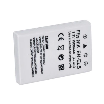 

1Piece EN-EL5 batteries ENEL5 EN EL5 li-ion battery FOR NIKON COOLPIX P510 P530 3700 4200 5200 5900 S10 P4 P3 camera