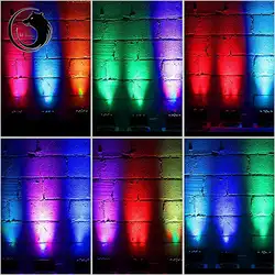 Разноцветные 36 прожектор сценический свет бар декоративные садовые светильники солнечный свет для свадебной церемонии и украшения дома