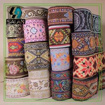 

Retro Chinese folk style ribbon costume Hanfu collar clothes margin cuffs with girdle clothing accessories accessories DIY