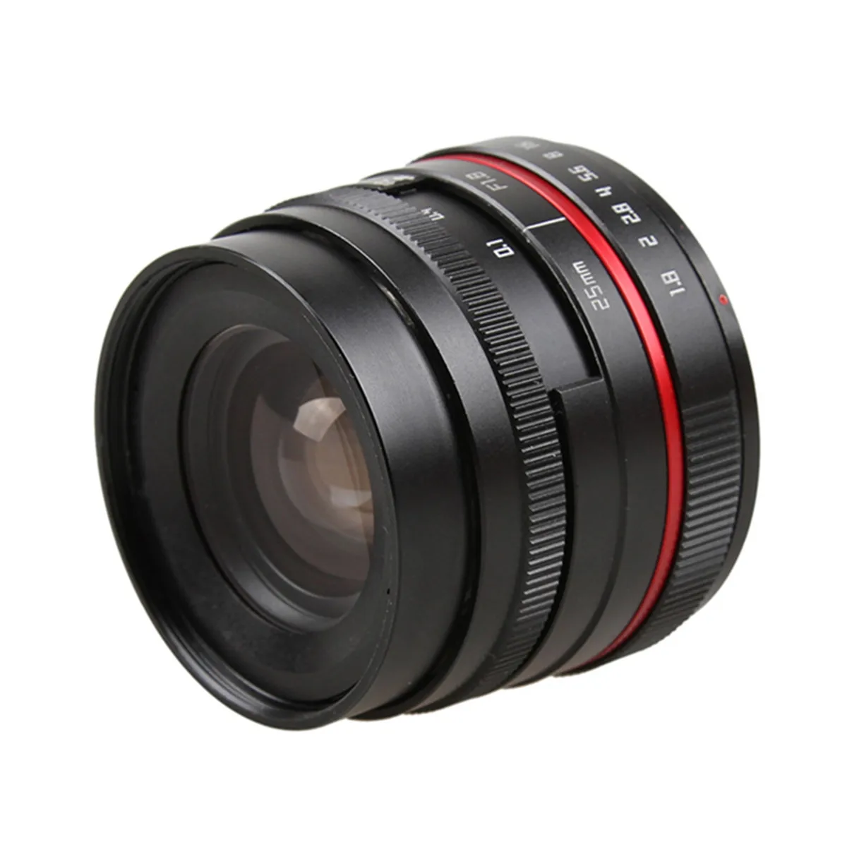 25 мм F1.8 ручной широкоугольный объектив и металлическая линза для Olympus Panasonic Micro 4/3