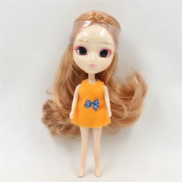 Blyth мини bjd Кукла одежда случайный 10 см высота