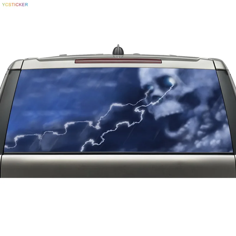 Most popular 3d graphic print car eagle window decal vinyl wrap