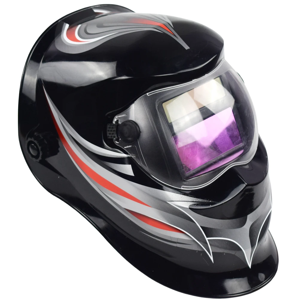 

Welding helmet automatic replacement welding mask head with welder welding mask TIG mask -110 black color bar