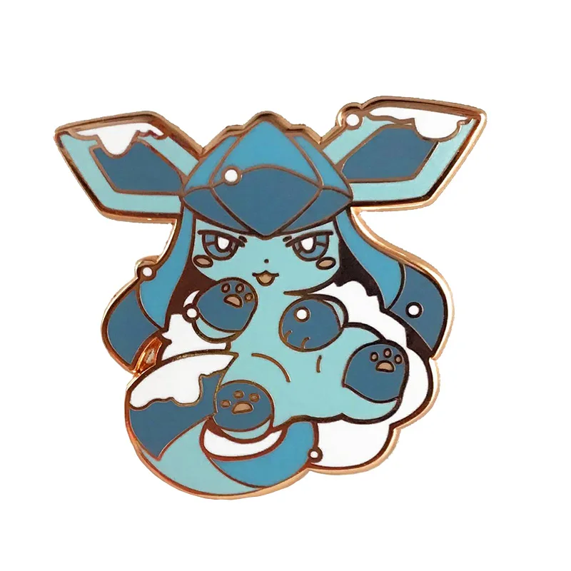 

Glaceon and Sylveon Enamel Pin