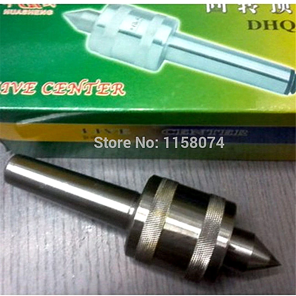 

New Mt2 Live Center Morse Taper Triple Bearing 2 Mt .0002" 12-28 Nf Drawbar Thread