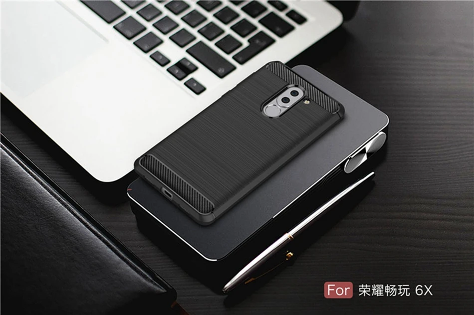 Soft TPU Case for Huawei Honor 6X Case Carbon Fiber Phone Cover for Huawei Honor 8 10 9 Lite V8 V10 V9 play 5C 5X 6A Magic Coque (13)