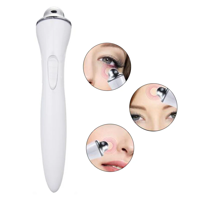 Health Care Mini Massage Device Pen Type Electric Eye Massager Facials Great Vibration Thin Face