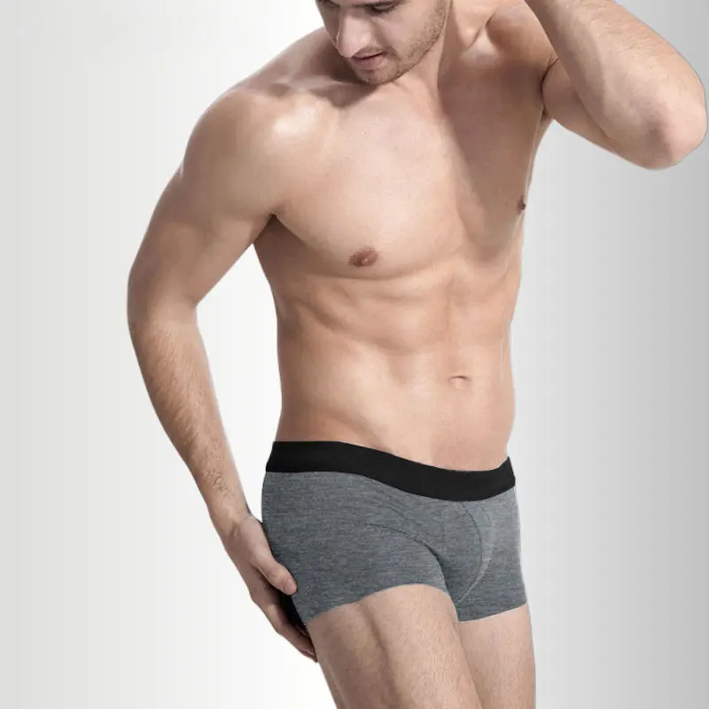 4pcs box men Boxer Shorts Cueca Gay Calzoncillos Cotton Boxers Underwear Mens Couple Sexy Man