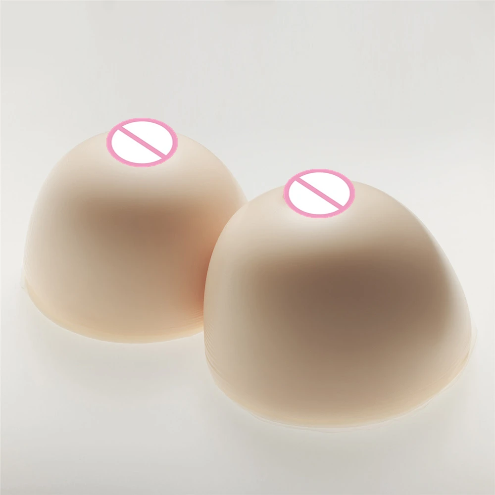 

White Huge Artificial Breast 4100g/Pair Silicone Breast Forms False Breasts Enhancer Shemale Crossdresser Silicone Boobs