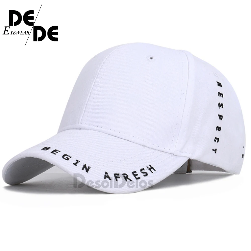 

2019 High Quality Letter Embroidered Baseball cap Simple Casual Hat Summer Spring Man Woman Trend Black Adjustable Snapback Bone