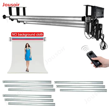 

Roller Wall Ceiling Mount Motorized Electric Background Backdrop Photography Support System + 3X 3M Cross Bar CD15