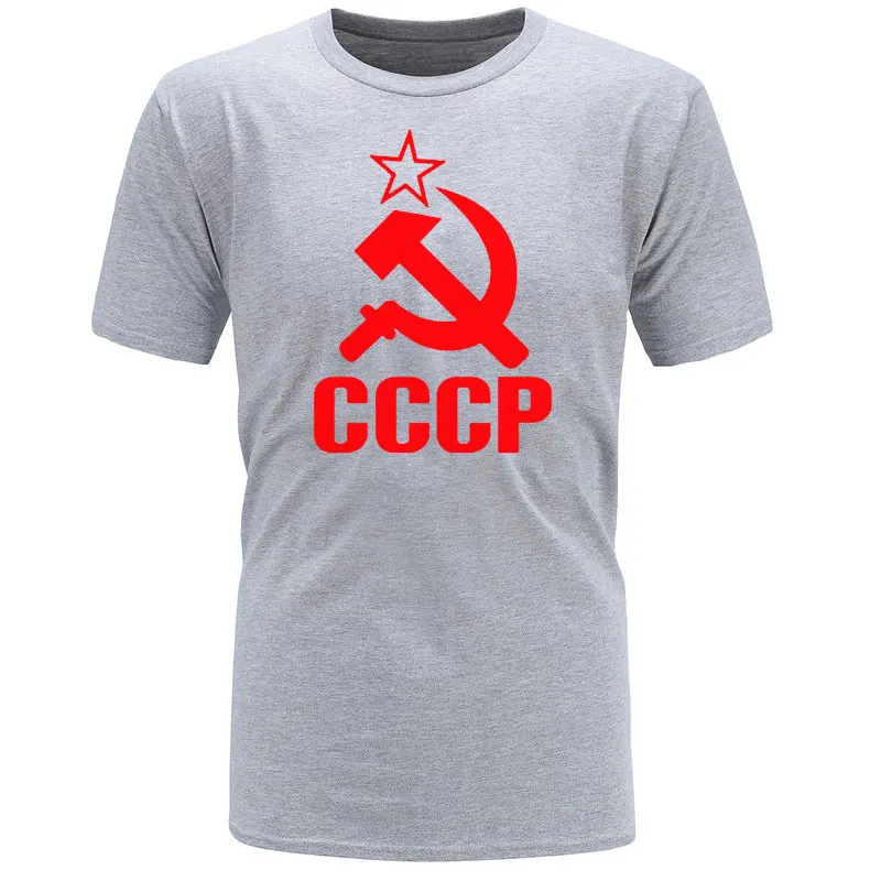 BAIJOE CCCP мужские футболки, мужские футболки с коротким рукавом, футболки из хлопка с круглым вырезом