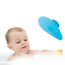 Детские щетки для ванны для умывания лица отшелушивающая щетка для чистки лица шампунь с силиконом щетка для душа для ванны приспособление для очистки лица
