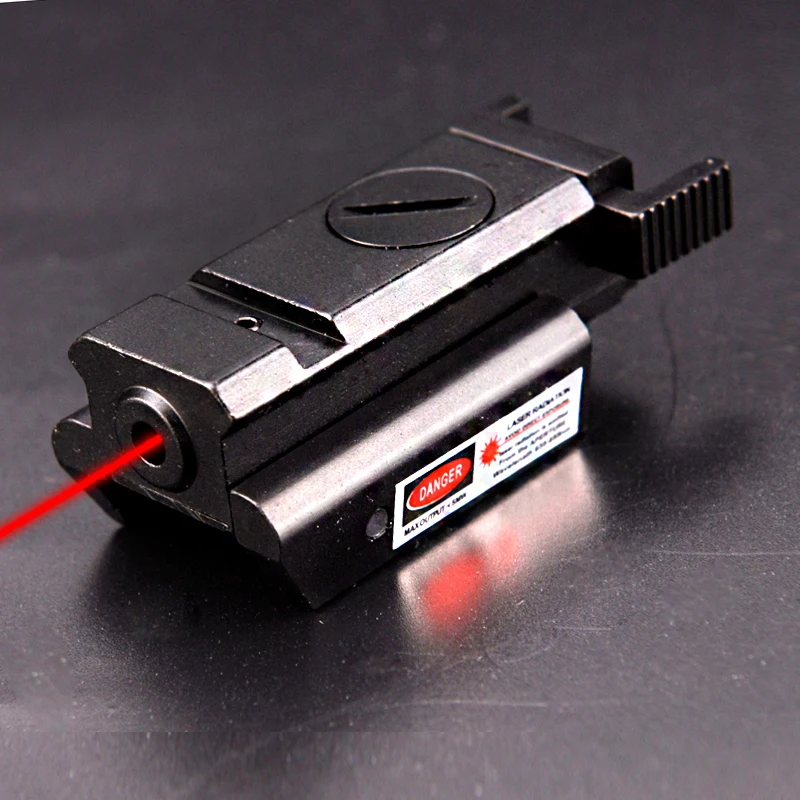 Tactical Red Dot Laser Sight 20mm Picatinny Weaver Rail Mount for