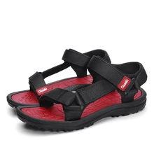 Мужские уличные сандалии; водонепроницаемые Нескользящие летние пляжные треккинговые ботинки; сандалии для рыбалки и альпинизма;