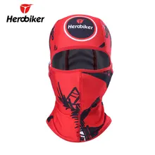 HEROBIKER Мотоцикл Балаклава Маска солнцезащитная Moto Балаклава Тактическая Маска Платок Головные Уборы