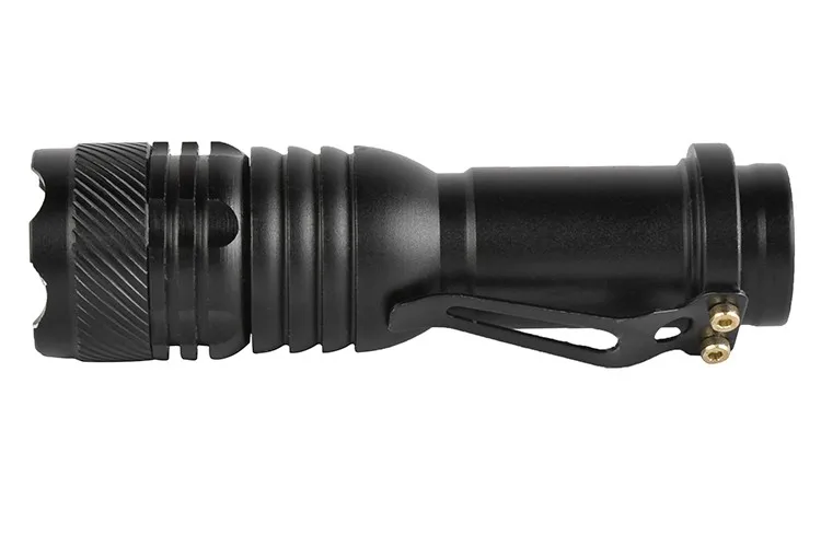 Lumiparty высококачественные мини черный Марка 2000lm Водонепроницаемый светодиодный фонарик 3 режима Масштабируемые светодиодный фонарик