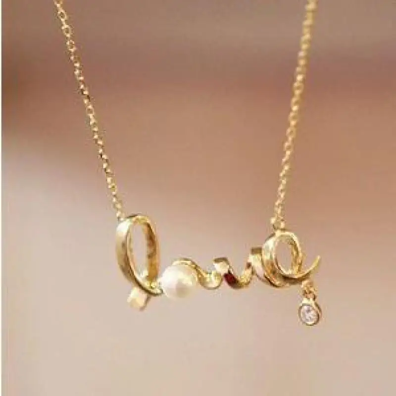 2020 The New Custom Alloy Necklace Name Necklace Special Gift For Your Love Unique Gift personality Necklace