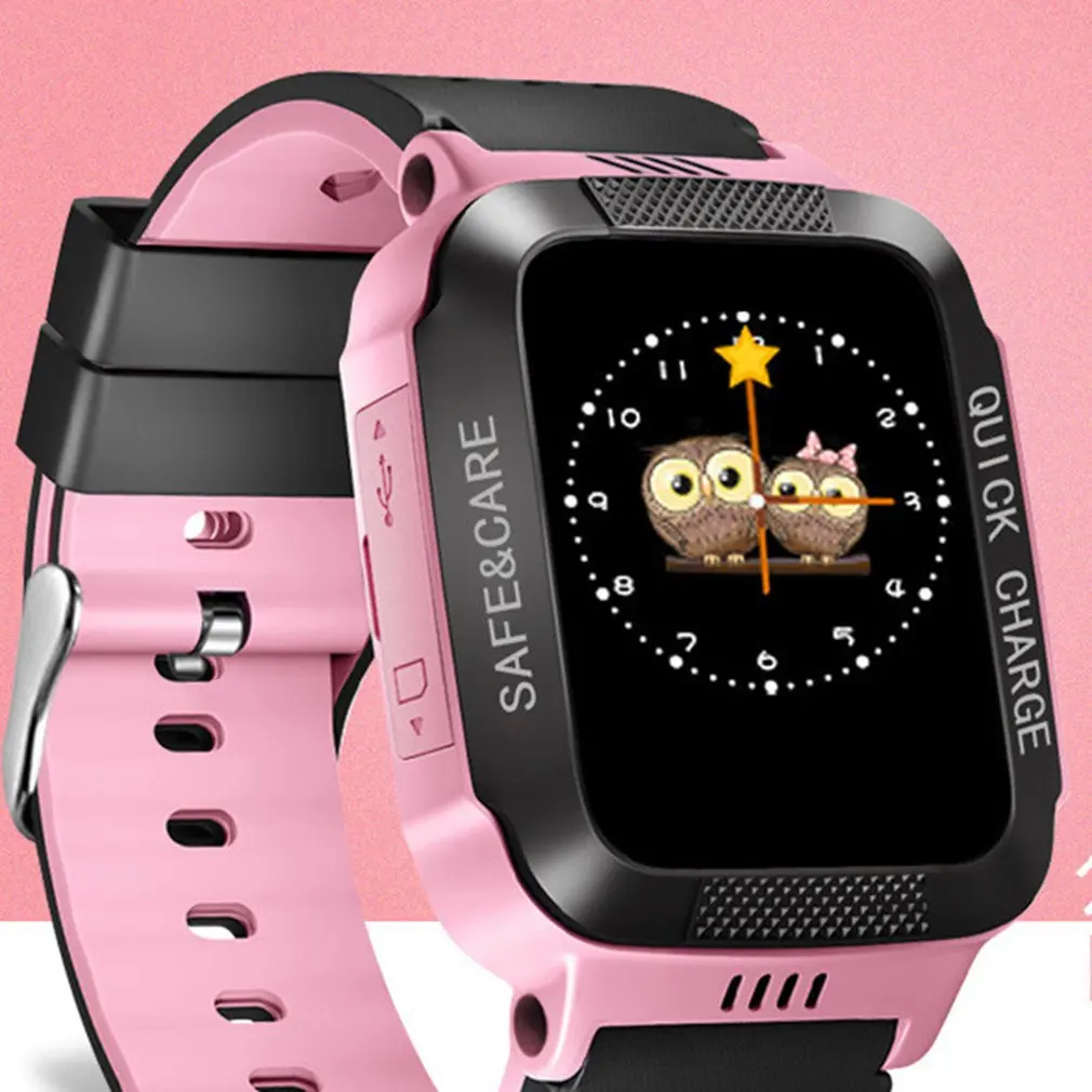  Y21S Smart Bracelet with Camera Flashlight Touch Screen Smart Watch SOS Phone Call GPRS Tracker SIM - 33011190016