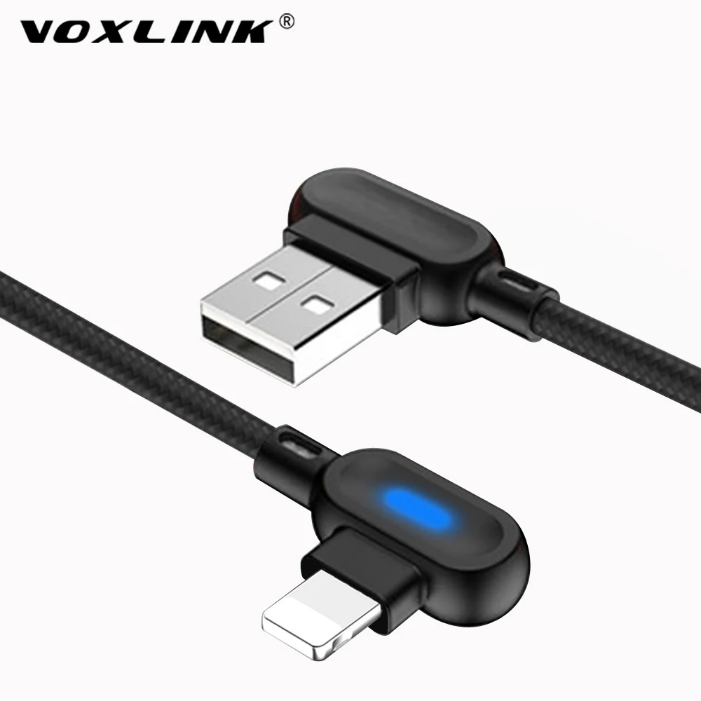 

VOXLINK 2.4A USB Cable For iPhone X XS MAX XR 8 7 6 5 6s S plus Fast Charging Cable Mobile Phone Charger Cord Usb Data Cable