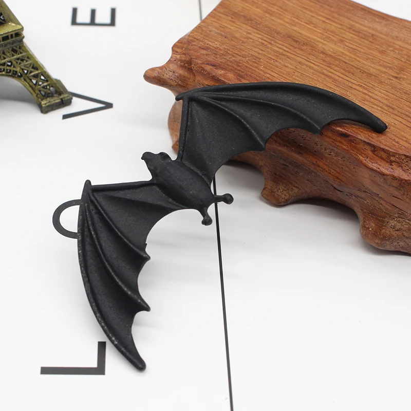 2017 Мода готический панк bat Серьги личность черный anmail для Для Женщин Brincos Para как