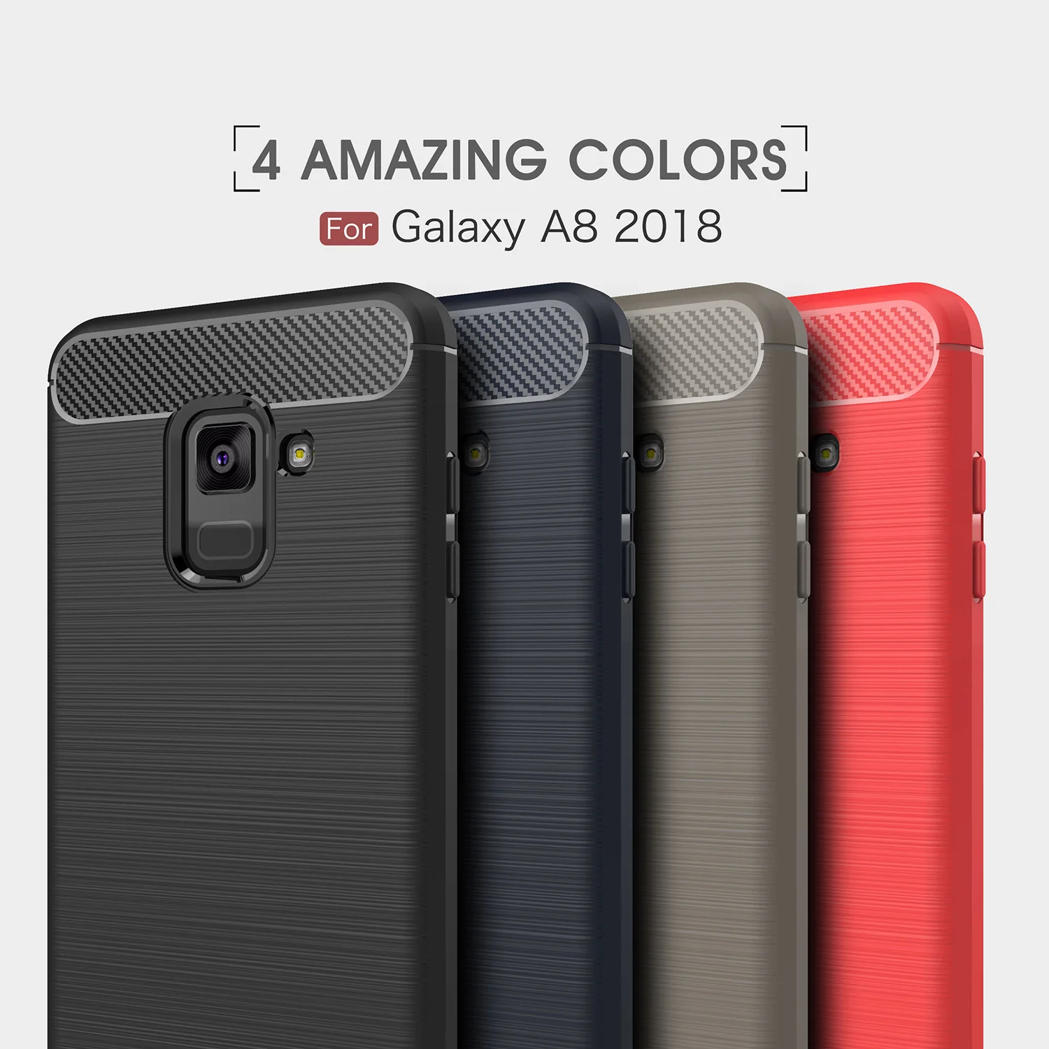 

For Samsung Galaxy A8 2018 Case SM-A5300 A530F A530N A530W A530F/DS Silicone Soft Cases For Galaxy A 8 2018 phone cover