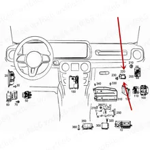 Автомобильный трансформатор C180 CLS350 GLC250 E220 E450 C250 W167 161 205 287mer КНИ ССО Энц W205 W253 модуль преобразователя Напряжения