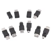 ל usb 10pcs זכר ל זכר נקבה 5 פינים מיני מיקרו USB Extension Connector עבור סינכרון נתוני השימוש במחשב נייד PC Tablet מחברת Smartphon (3)