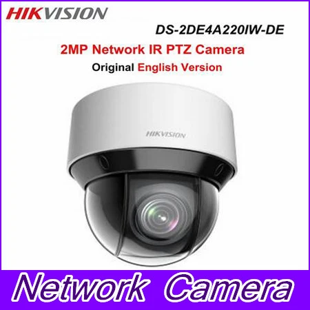 

HIKVISION English Version DS-2DE4A220IW-DE 2MP IP Camera mini PTZ Camera 20X Optical Zoom 3D Intelligent Positioning POE EZVIZ