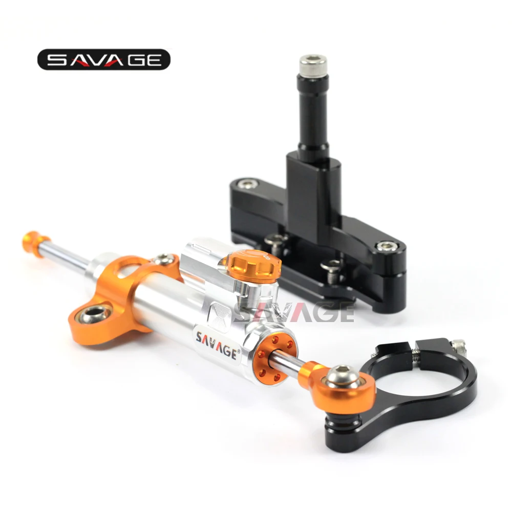 

For HONDA CBR 650F CBR650F 2014-2017 15 16 Motorcycle Steering Damper Stabilizer Adjustable Linear with Bracket Kit