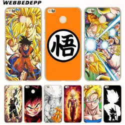 WEBBEDEPP Dragon Ball Z Сон Гоку Супер чехол для телефона для Xiaomi mi 8 9 SE 5S 5 х 6 х 6 5 mi A1 A2 Lite F1 mi X 2 S Макс 3 крышка