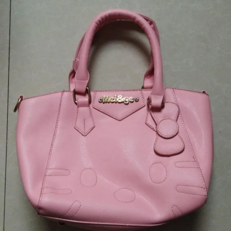 Hello Kitty Cross Body Bag Hello Kitty Shoulder Bag Crossbody Bags for Women Leather Messenger