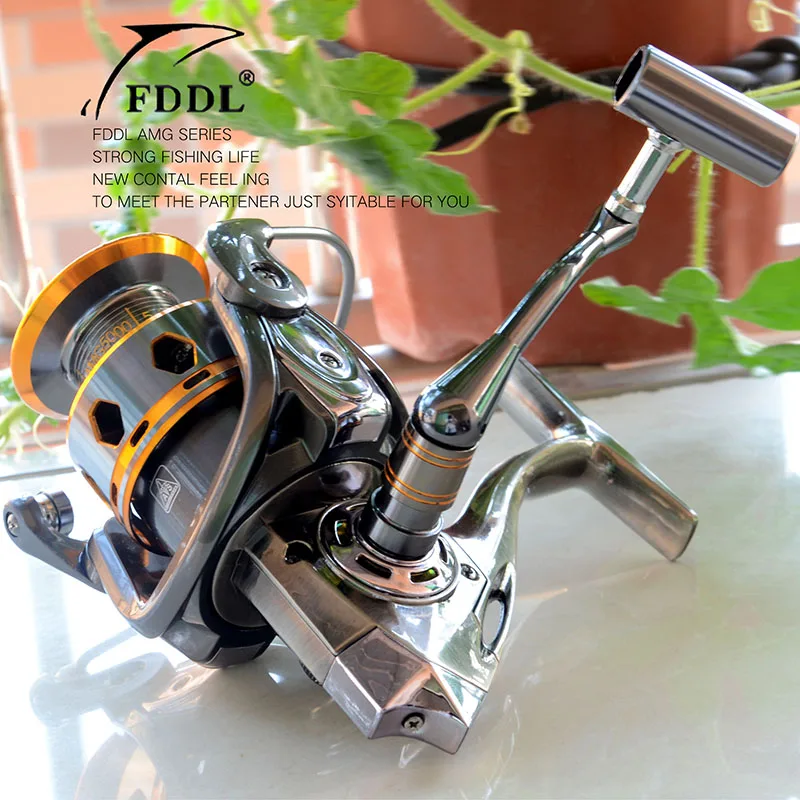 

Powerful Carp Fishing Wheel 12 Ball Bearing+1BB 3000-6000 series spinning reel carretilha para pesca for feeder fishing reel