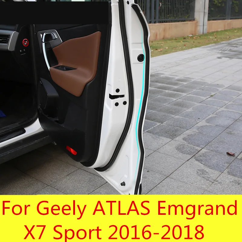 

Door seals full car special cover trunk car supplies center console soundproof strip For Geely ATLAS Emgrand X7 Sport 2016-2018