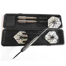 26 г 165 мм Игла Дартс высокого уровня для матча Чистая медь хром анти-падение жесткий дротик 6 штук в партии