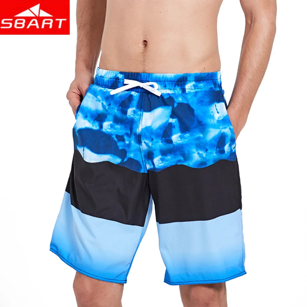 SBART Plus Size Swimwear Men Swim Shorts Swimming Trunks Bermuda Surf