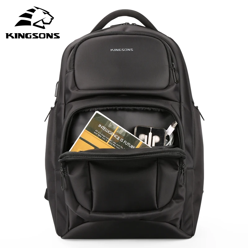 

Kingsons anti theft backpack Multifunction USB Charge Men Laptop Backpacks School Bags Mochila Leisure Travel Backpack 15inch