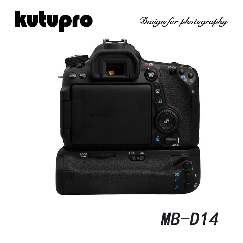 Kutupro вертикальный держатель с аккумулятором MB D14 для Nikon D600 D610 DSLR камера