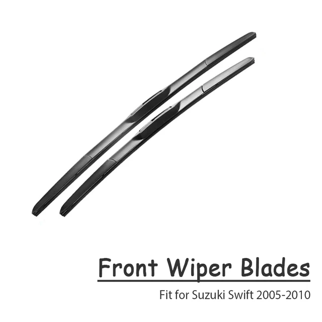 MCrea Car Rubber Front Windshield Cleaning Wiper Blade For Suzuki Swift