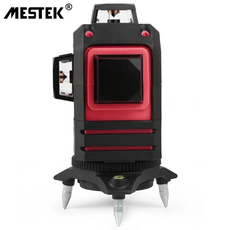 

MESTEK Niveau Nivel Laser Level 12Line 3D 93T Self-Leveling 360 Horizontal and Vertical Cross Super Powerful Red Laser Beam Line