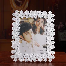 Дюймов белый цветок вишни дождь 10 дюймов рамка, свадьба место подарки оптом