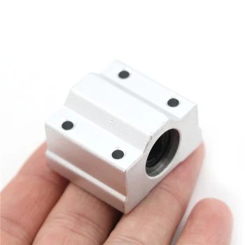 

5pcs 3D printer SCS8UU 8mm Linear Motion Ball Bearing block with LM8UU bush Slide Linear Shaft for CNC