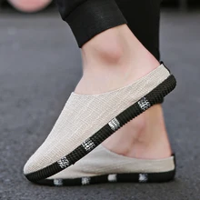 Men Loafers Low-top Men Casual Shoes Fashion Slip on Canvas Shoes 2019 Summer Breathable Shoes Man Slippers Chaussures homme Men Loafers Low-top Men Casual Shoes Fashion Slip on Canvas Shoes 2019 Summer Breathable Shoes Man Slippers Chaussures homme