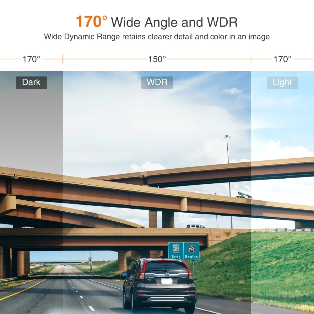 Автомобильный видеорегистратор Safeel Zero Real 1080P 170, широкоугольный Автомобильный видеорегистратор с g-сенсором, парковочный монитор, Автомобильная камера для вождения