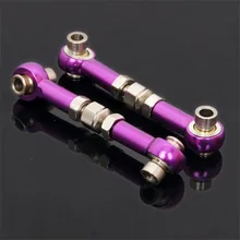 2pcs HSP 102017 Steering Servo Front Rear Link AL For RC 1 10 Car 02012 Upgrade