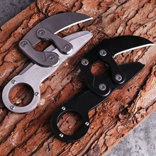 CS GO механический нож-лапа Morphing karambit Открытый EDC инструмент для кемпинга выживания Высокая твердость Многофункциональный полный стальной коготь