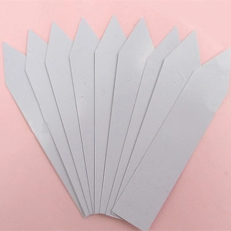 

50pcs! Horticultural plants category labels reusable white insert land card for Bonsai Garden Supplies Garden building fence