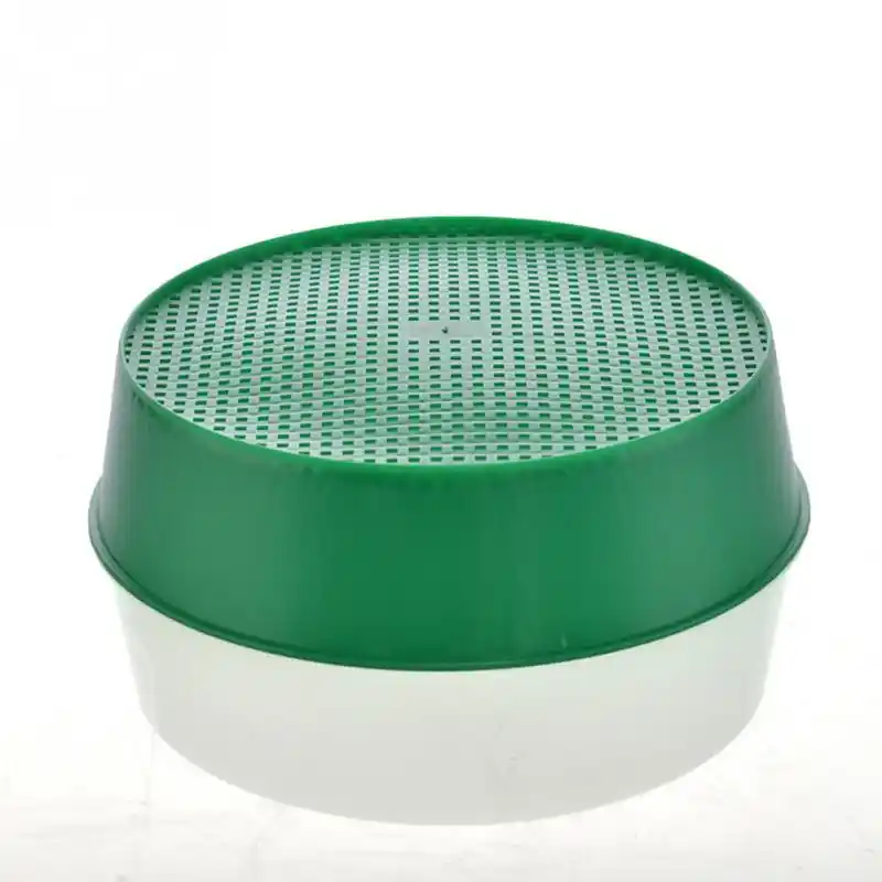 New Sale 1pc Plastic Garden Sieve Riddle Green For Composy Soil