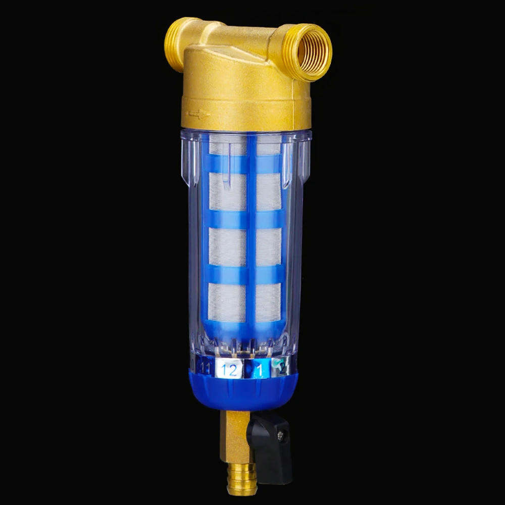 

1 " inch interface Copper Port Filter Household backwash Water Filter Pipes Central Water Purifier Descaling